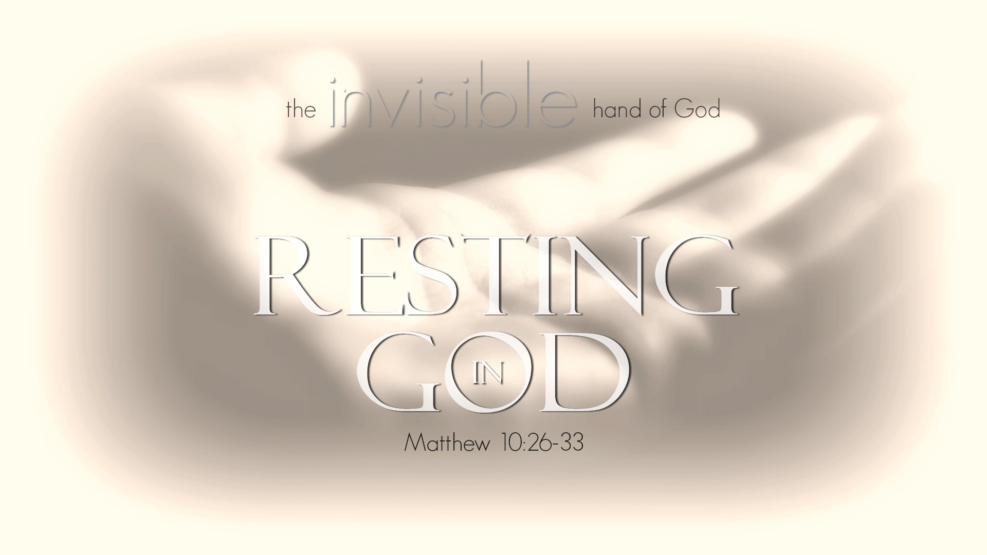 Resting In God Fellowship Bible Church