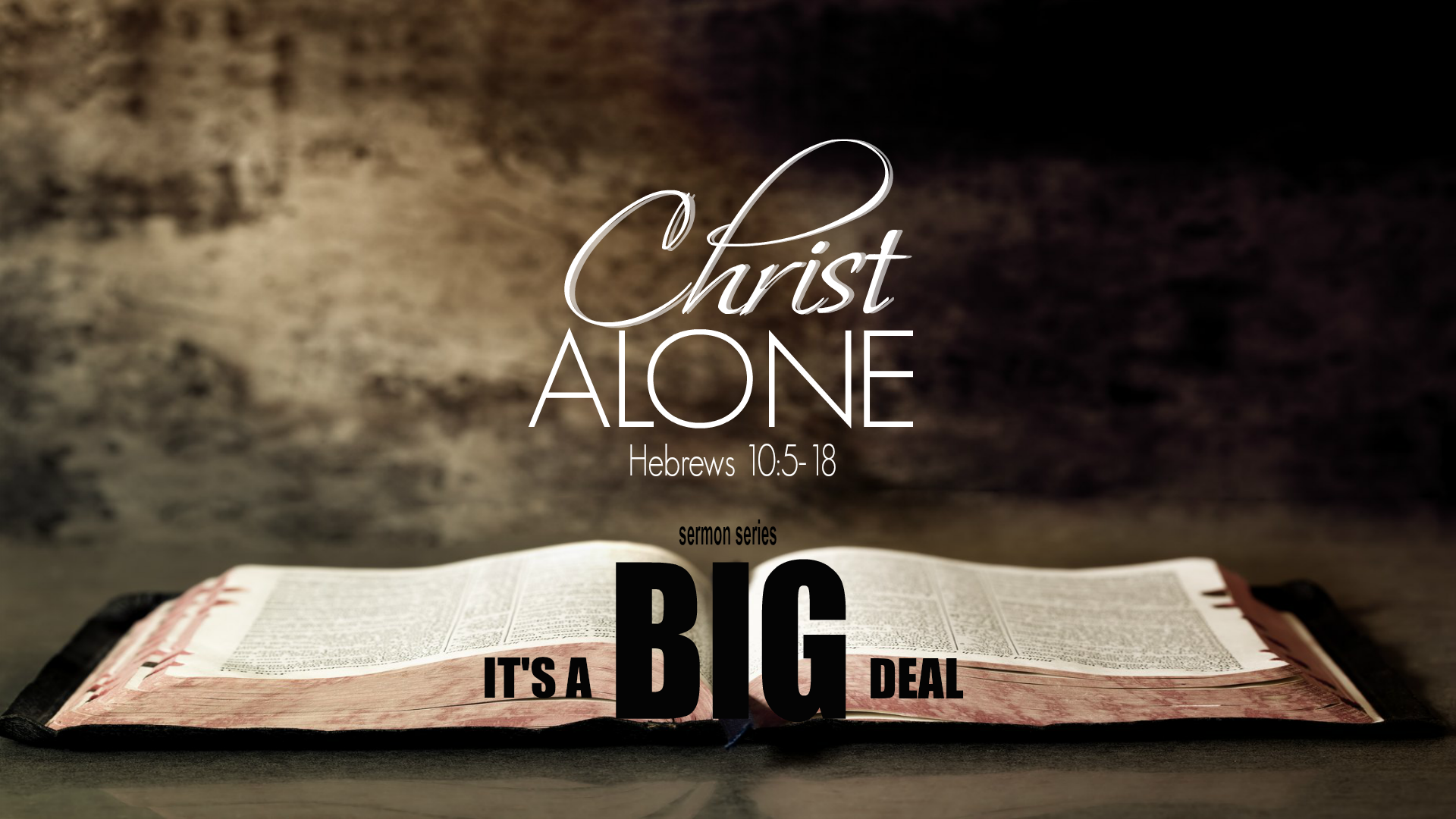 Christ Alone - Fellowship Bible Church